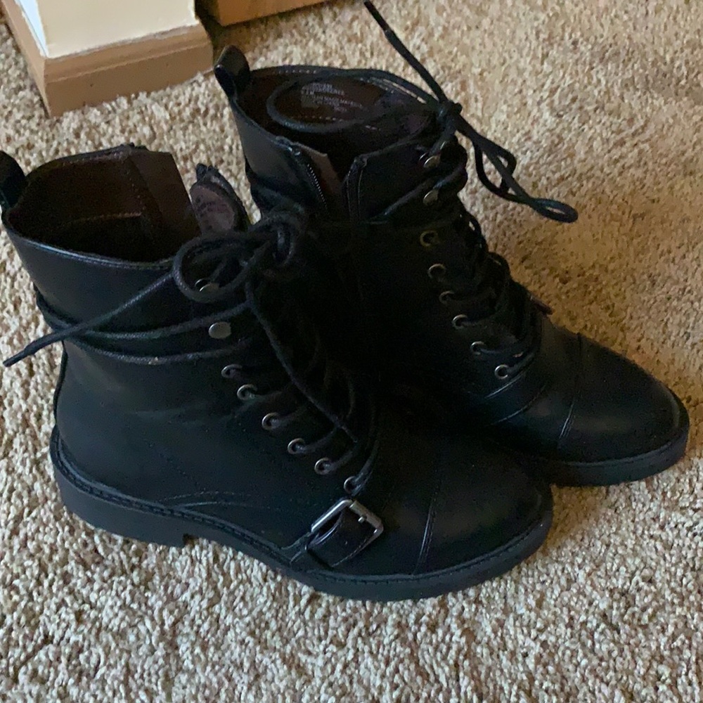 Black boots